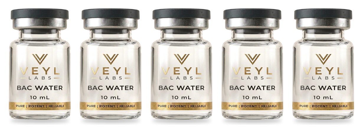 Veyl Labs BAC Water 5-vial pack