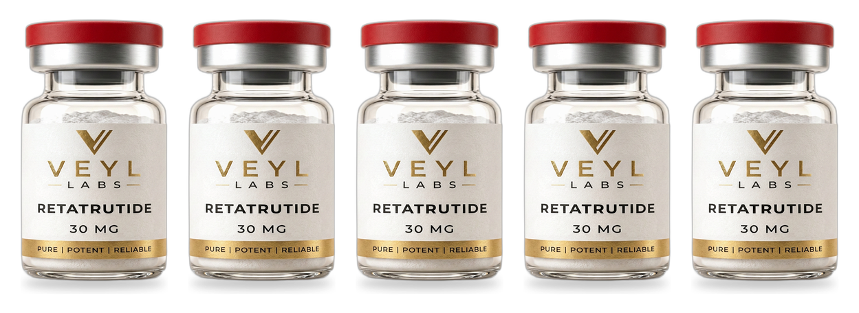 Veyl Labs Retatrutide · GLP-1 / GIP / glucagon (triple) 5-vial pack