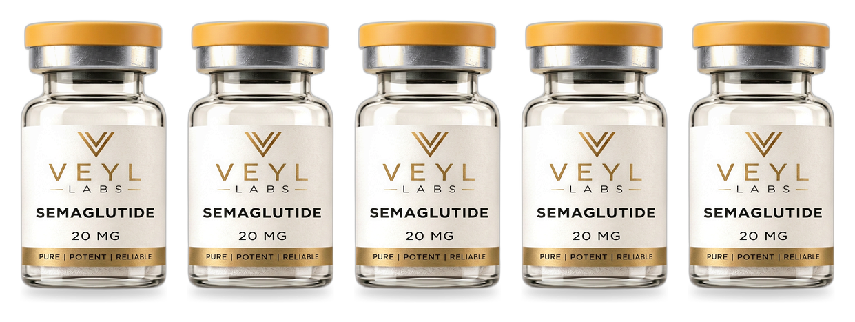 Veyl Labs Semaglutide · GLP-1 5-vial pack