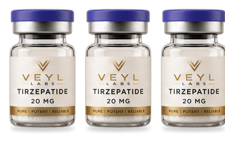 Veyl Labs Tirzepatide · GLP-1 / GIP (dual) 3-vial pack
